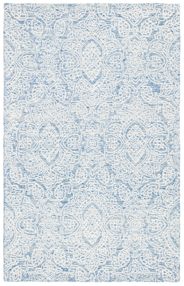 Safavieh Metro Met998M Blue/Ivory Rugs.