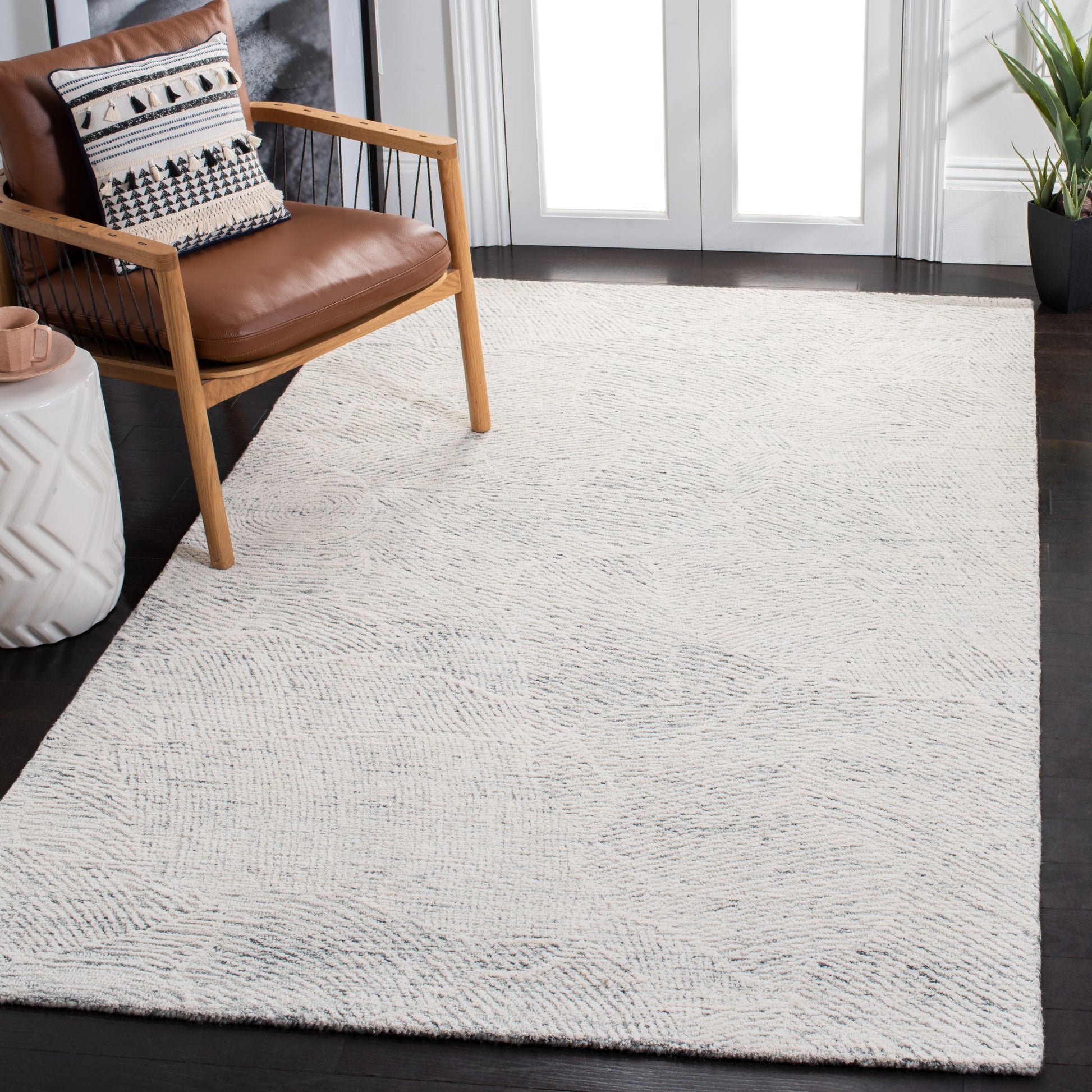 Safavieh Metro Met999H Dark Grey/Ivory Area Rug