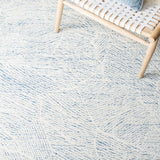 Safavieh Metro Met999M Blue/Ivory Rugs.