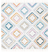 Safavieh Moroccan Fringe Shag Mfg106F Grey/Ivory Rugs.