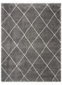 Safavieh Moroccan Fringe Shag Mfg332F Grey/Ivory Rug.