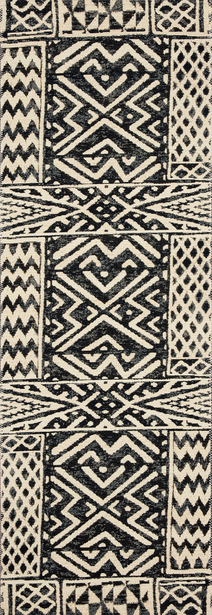 Loloi Mika Mik-13 Ivory/Black Area Rug