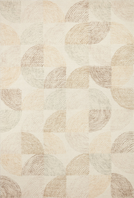 Loloi Milo Mlo-03 Pebble/Multi Area Rug