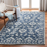 Safavieh Micro-Loop Mlp160N Navy/Taupe Rugs.