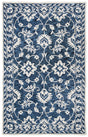 Safavieh Micro-Loop Mlp160N Navy/Taupe Rugs.