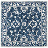 Safavieh Micro-Loop Mlp160N Navy/Taupe Rugs.