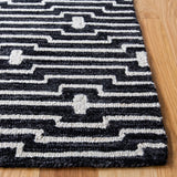 Safavieh Micro-Loop Mlp166H Charcoal/Ivory Rugs.