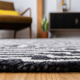 Safavieh Micro-Loop Mlp166H Charcoal/Ivory Rugs.