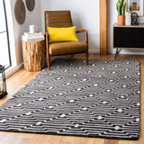 Safavieh Micro-Loop Mlp166H Charcoal/Ivory Rugs.