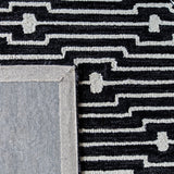 Safavieh Micro-Loop Mlp166H Charcoal/Ivory Rugs.