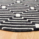 Safavieh Micro-Loop Mlp166H Charcoal/Ivory Rugs.