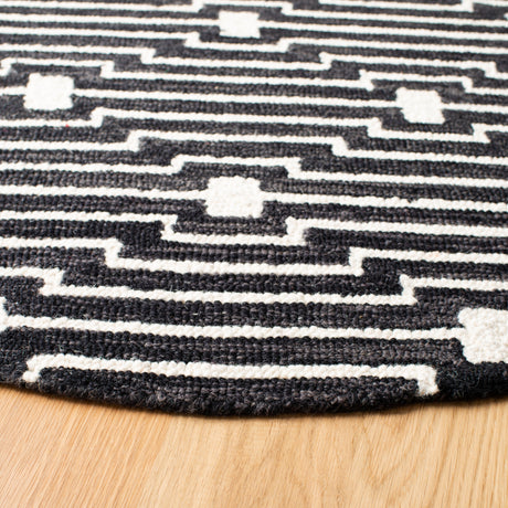 Safavieh Micro-Loop Mlp166H Charcoal/Ivory Area Rug