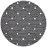 Safavieh Micro-Loop Mlp166H Charcoal/Ivory Rugs.