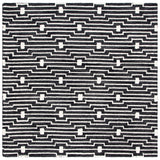 Safavieh Micro-Loop Mlp166H Charcoal/Ivory Rugs.