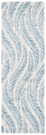 Safavieh Micro-Loop Mlp170A Ivory/Blue Rugs.