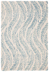 Safavieh Micro-Loop Mlp170A Ivory/Blue Rugs.