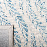 Safavieh Micro-Loop Mlp170A Ivory/Blue Rugs.