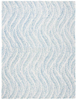 Safavieh Micro-Loop Mlp170A Ivory/Blue Rugs.