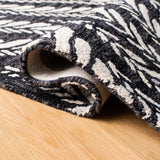 Safavieh Micro-Loop Mlp170H Charcoal/Ivory Rugs.
