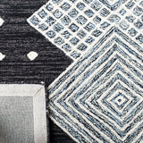 Safavieh Micro-Loop Mlp171H Charcoal/Ivory Rugs.