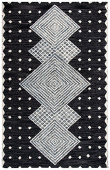 Safavieh Micro-Loop Mlp171H Charcoal/Ivory Rugs.