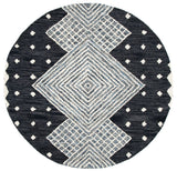 Safavieh Micro-Loop Mlp171H Charcoal/Ivory Rugs.