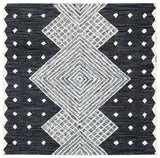 Safavieh Micro-Loop Mlp171H Charcoal/Ivory Rugs.