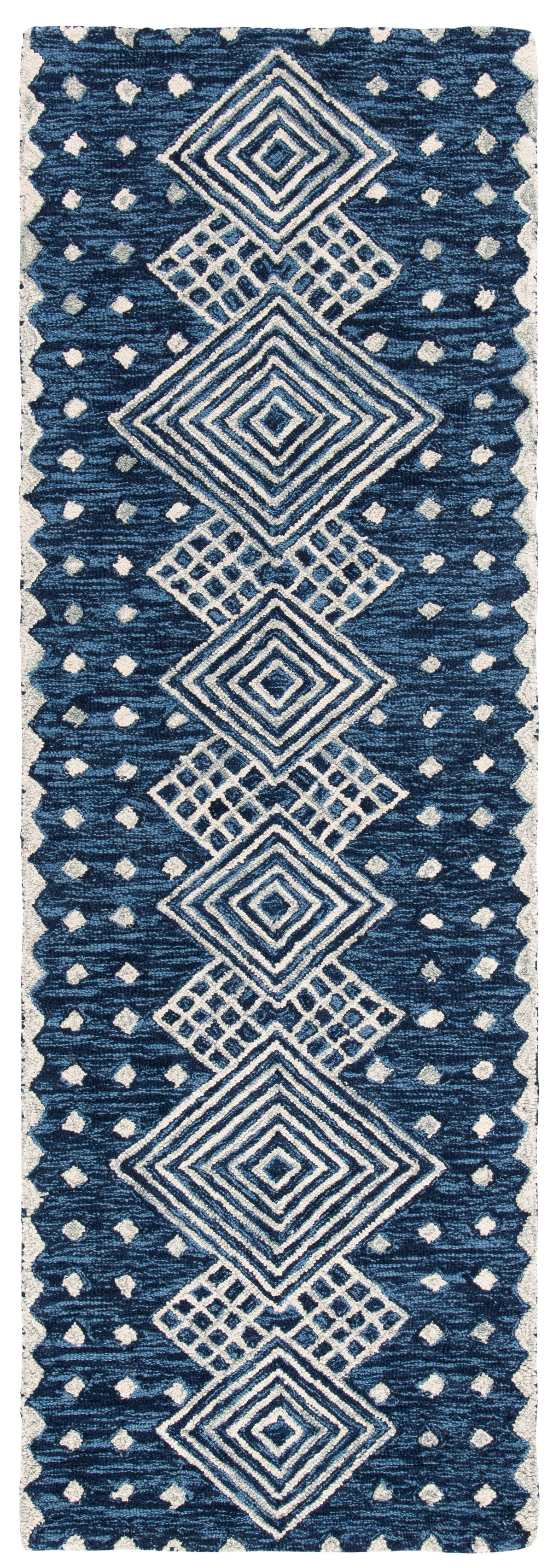 Safavieh Micro-Loop Mlp171M Blue/Ivory Rugs.