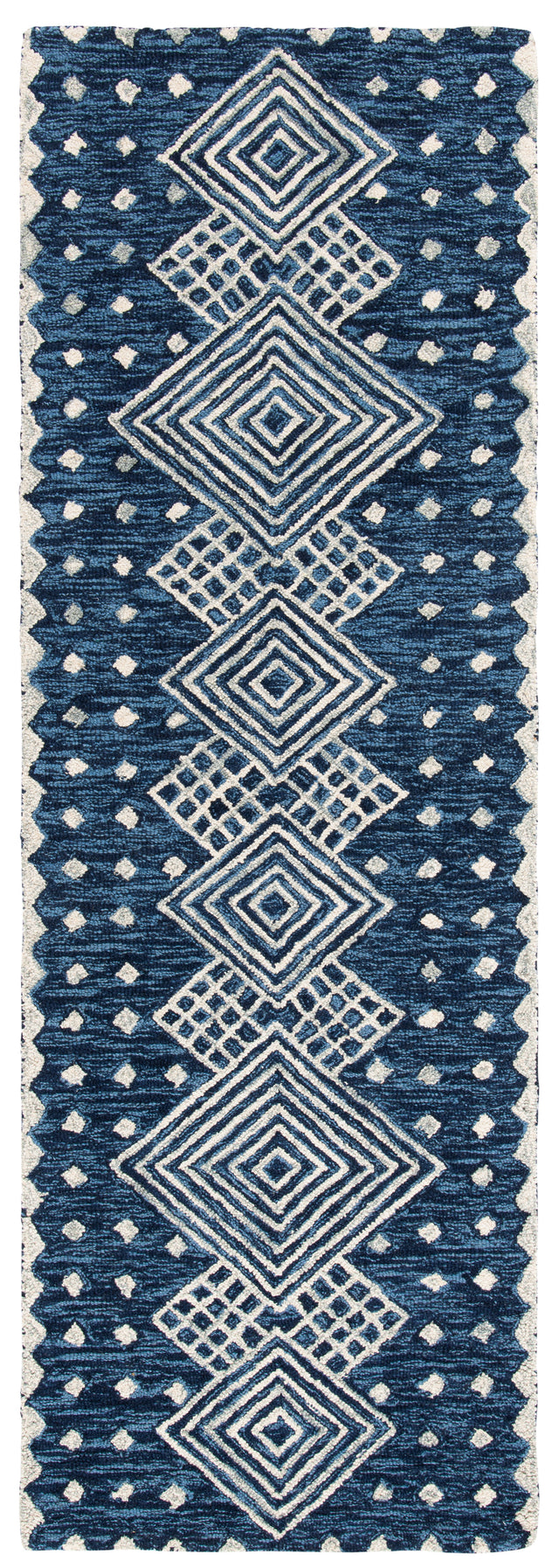 Safavieh Micro-Loop Mlp171M Blue/Ivory Rugs.