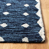 Safavieh Micro-Loop Mlp171M Blue/Ivory Rugs.