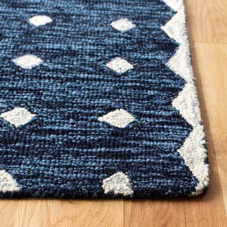 Safavieh Micro-Loop Mlp171M Blue/Ivory Rugs.