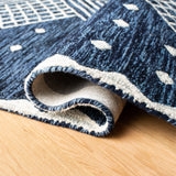 Safavieh Micro-Loop Mlp171M Blue/Ivory Rugs.