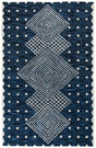 Safavieh Micro-Loop Mlp171M Blue/Ivory Rugs.
