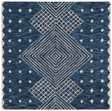 Safavieh Micro-Loop Mlp171M Blue/Ivory Rugs.