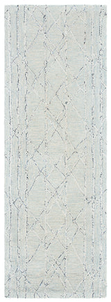 Safavieh Micro-Loop Mlp172A Ivory/Light Blue Rugs.
