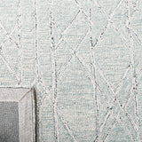 Safavieh Micro-Loop Mlp172A Ivory/Light Blue Rugs.