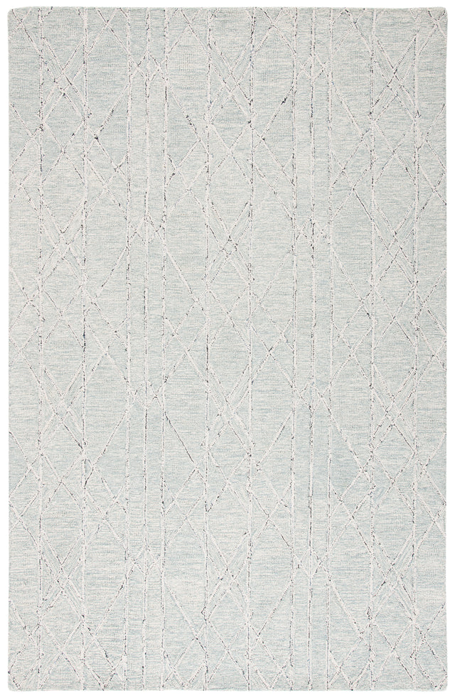 Safavieh Micro-Loop Mlp172A Ivory/Light Blue Area Rug