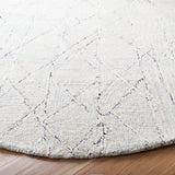 Safavieh Micro-Loop Mlp172A Ivory/Light Blue Rugs.
