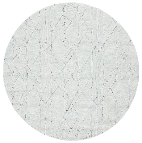 Safavieh Micro-Loop Mlp172A Ivory/Light Blue Area Rug