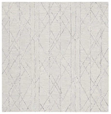 Safavieh Micro-Loop Mlp172A Ivory/Light Blue Area Rug