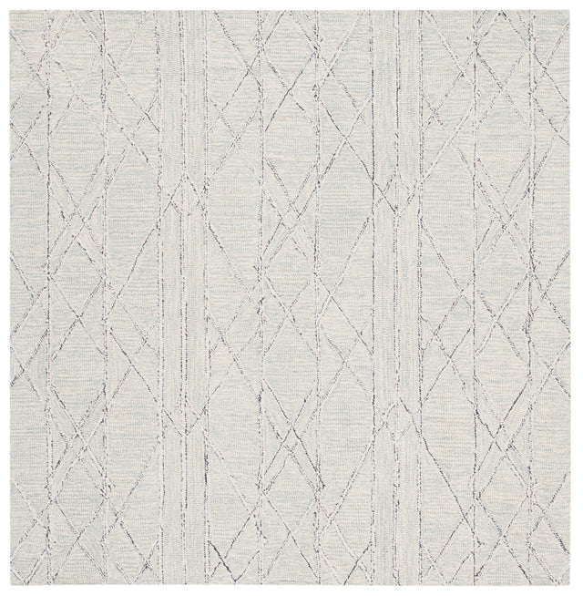 Safavieh Micro-Loop Mlp172A Ivory/Light Blue Area Rug