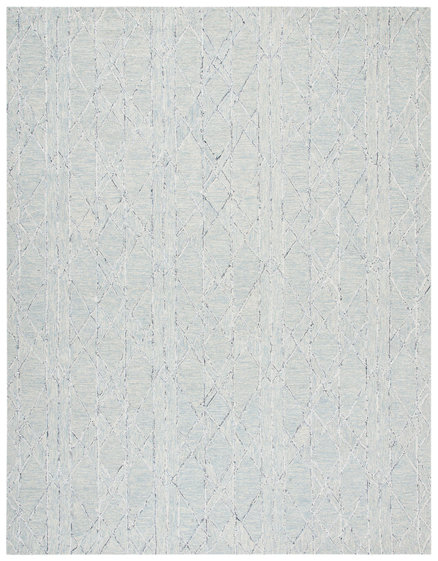 Safavieh Micro-Loop Mlp172A Ivory/Light Blue Area Rug