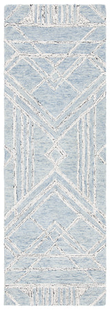 Safavieh Micro-Loop Mlp173M Light Blue/Ivory Rugs.