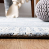 Safavieh Micro-Loop Mlp173M Light Blue/Ivory Rugs.