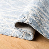 Safavieh Micro-Loop Mlp173M Light Blue/Ivory Rugs.