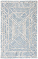 Safavieh Micro-Loop Mlp173M Light Blue/Ivory Rugs.