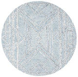 Safavieh Micro-Loop Mlp173M Light Blue/Ivory Rugs.