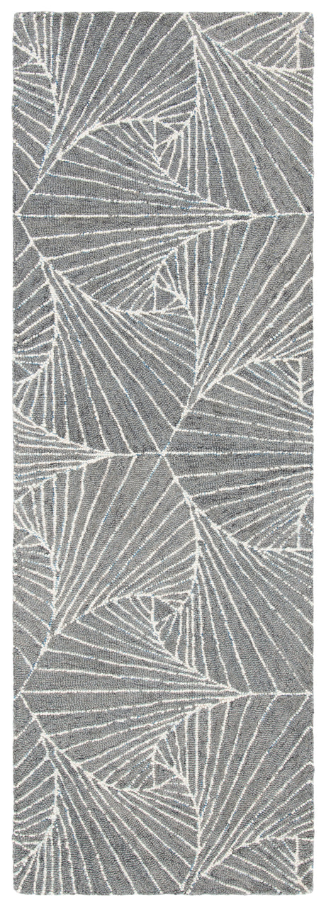 Safavieh Micro-Loop Mlp174F Grey/Ivory Area Rug