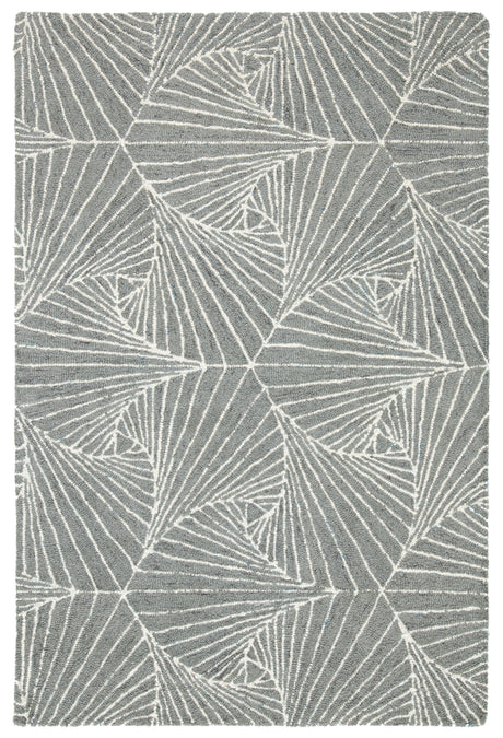 Safavieh Micro-Loop Mlp174F Grey/Ivory Area Rug