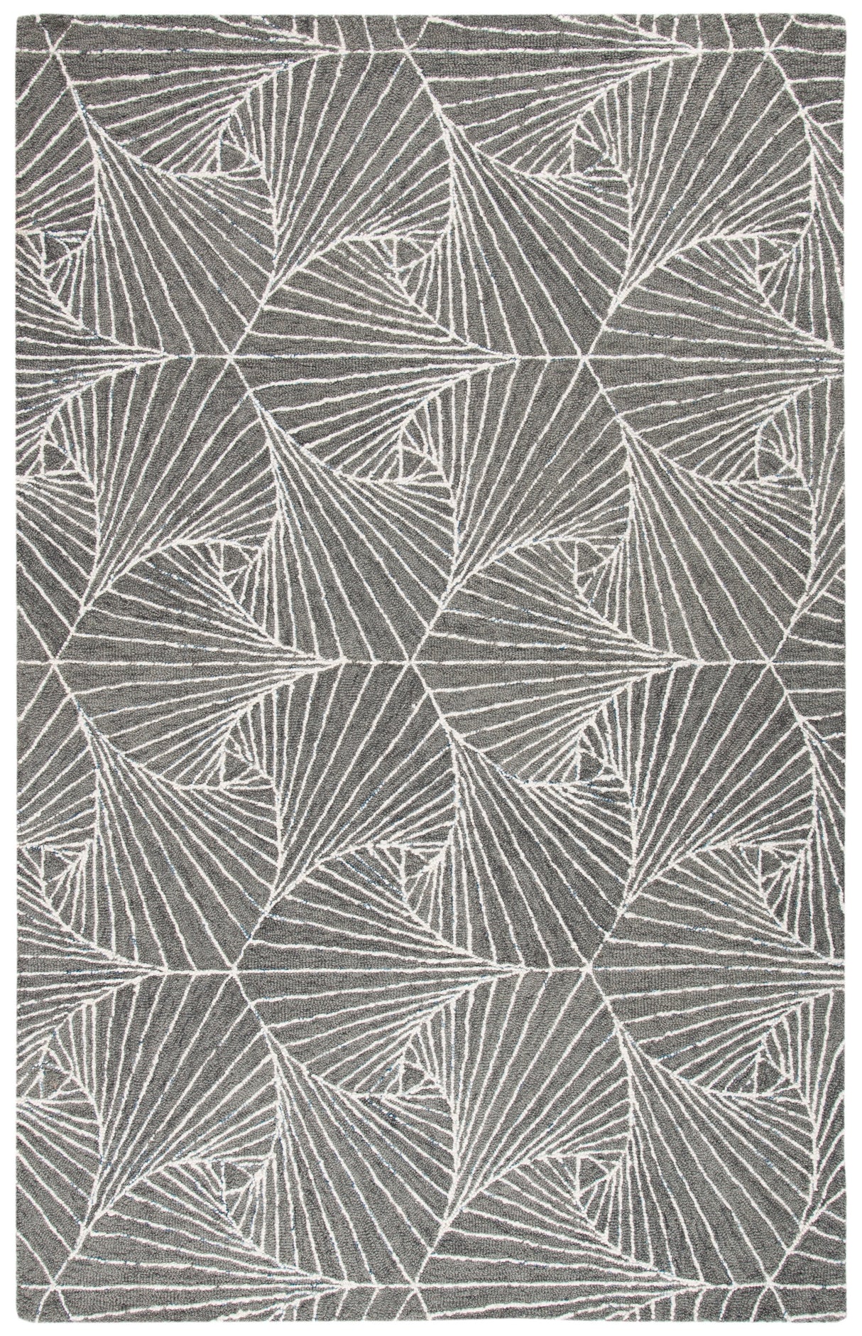 Safavieh Micro-Loop Mlp174F Grey/Ivory Rugs.